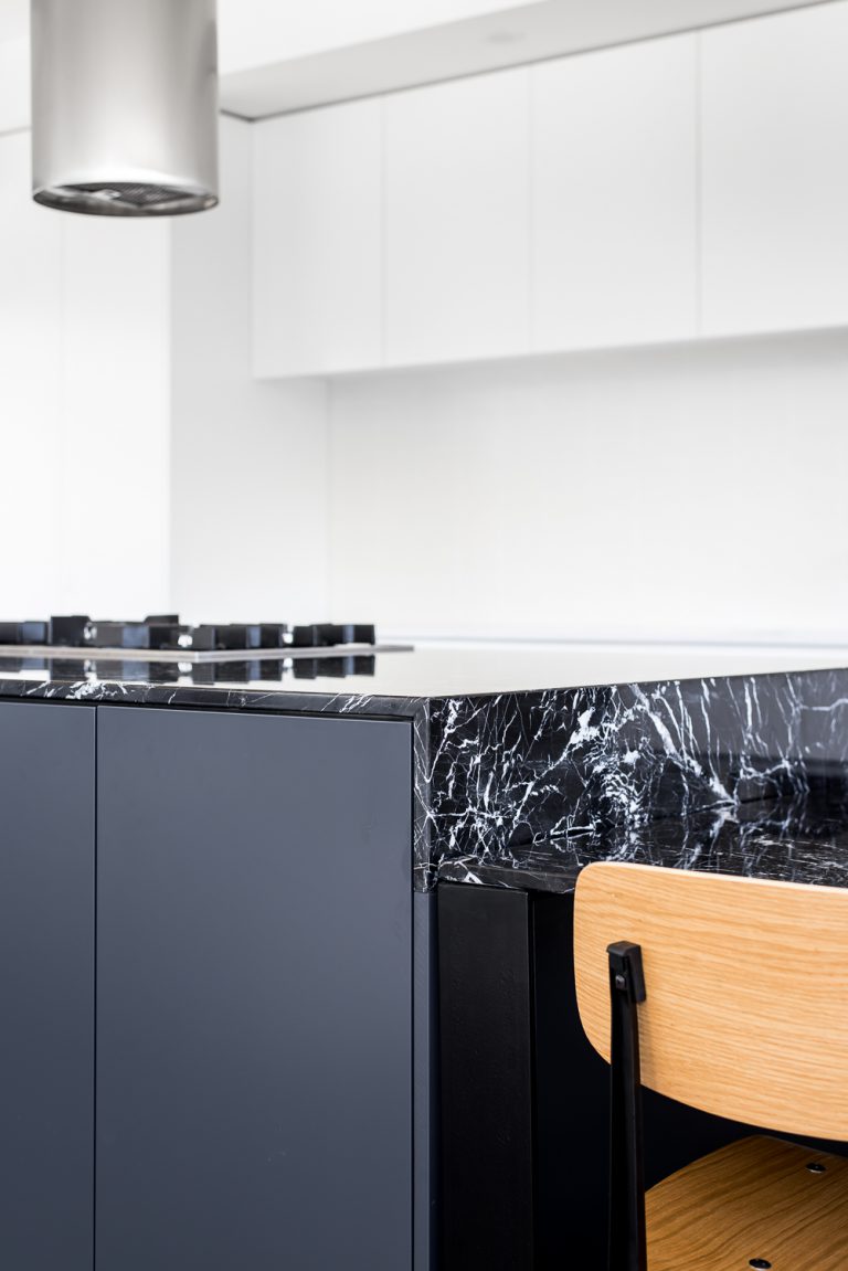 8-Triangle-House-kitchen-island-marquina-marble-Mount-Lawley-architect-by-Robeson-Architects