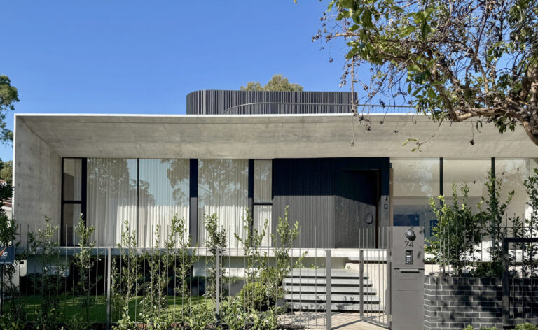 Concrete House Facade