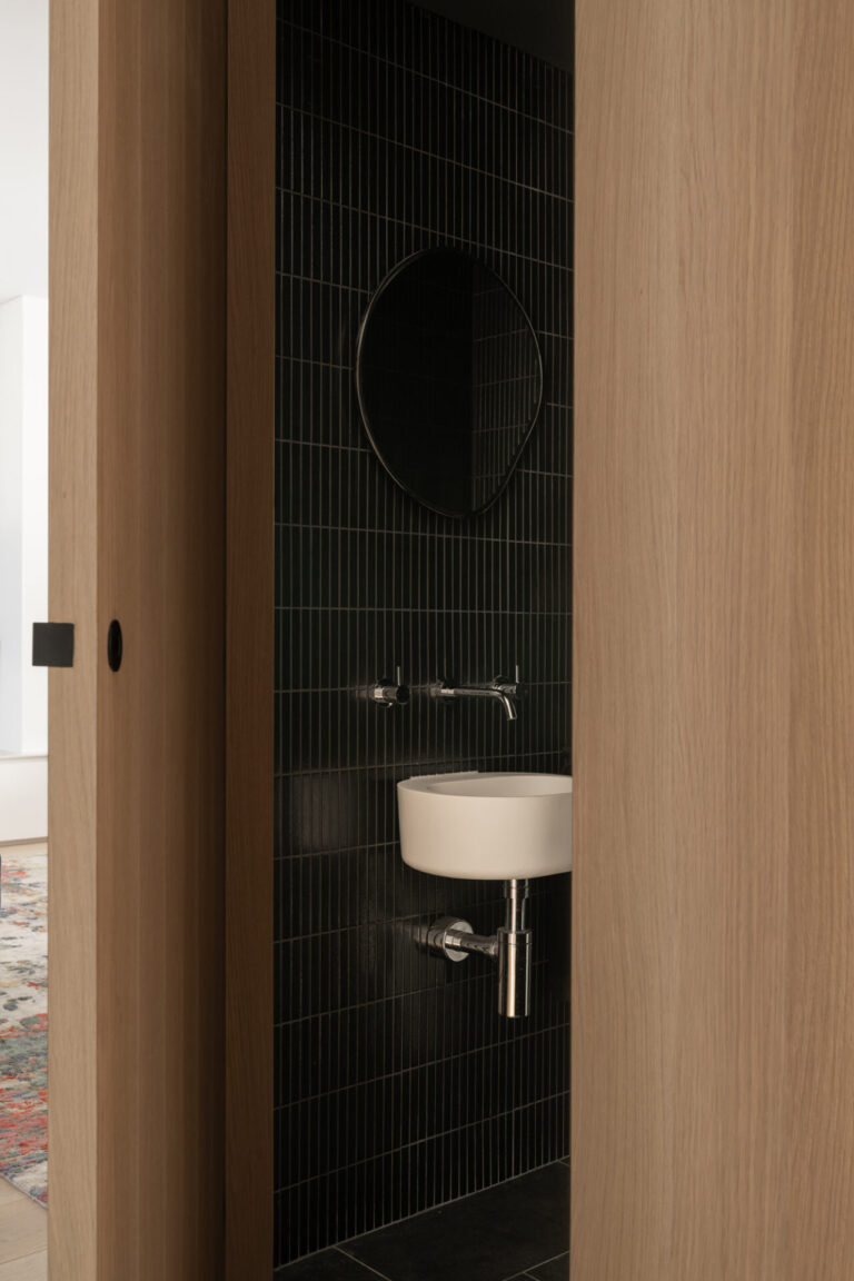 Powder Room by Robeson Architects