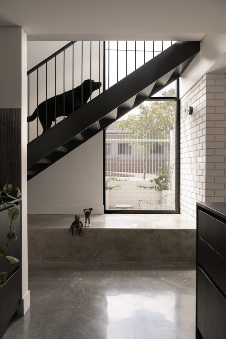 North Perth House, Kitchen Detail of Marble, Perth Residential Architecture, Robeson Architects